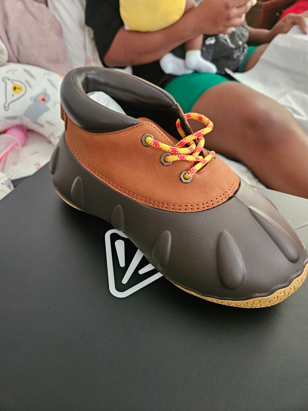 Customer photo review of Duck Lo - Chestnut