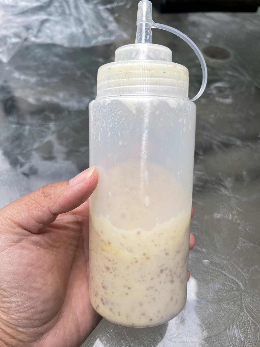 Customer photo review of Brander Easy Squeezy Sauce Bottles