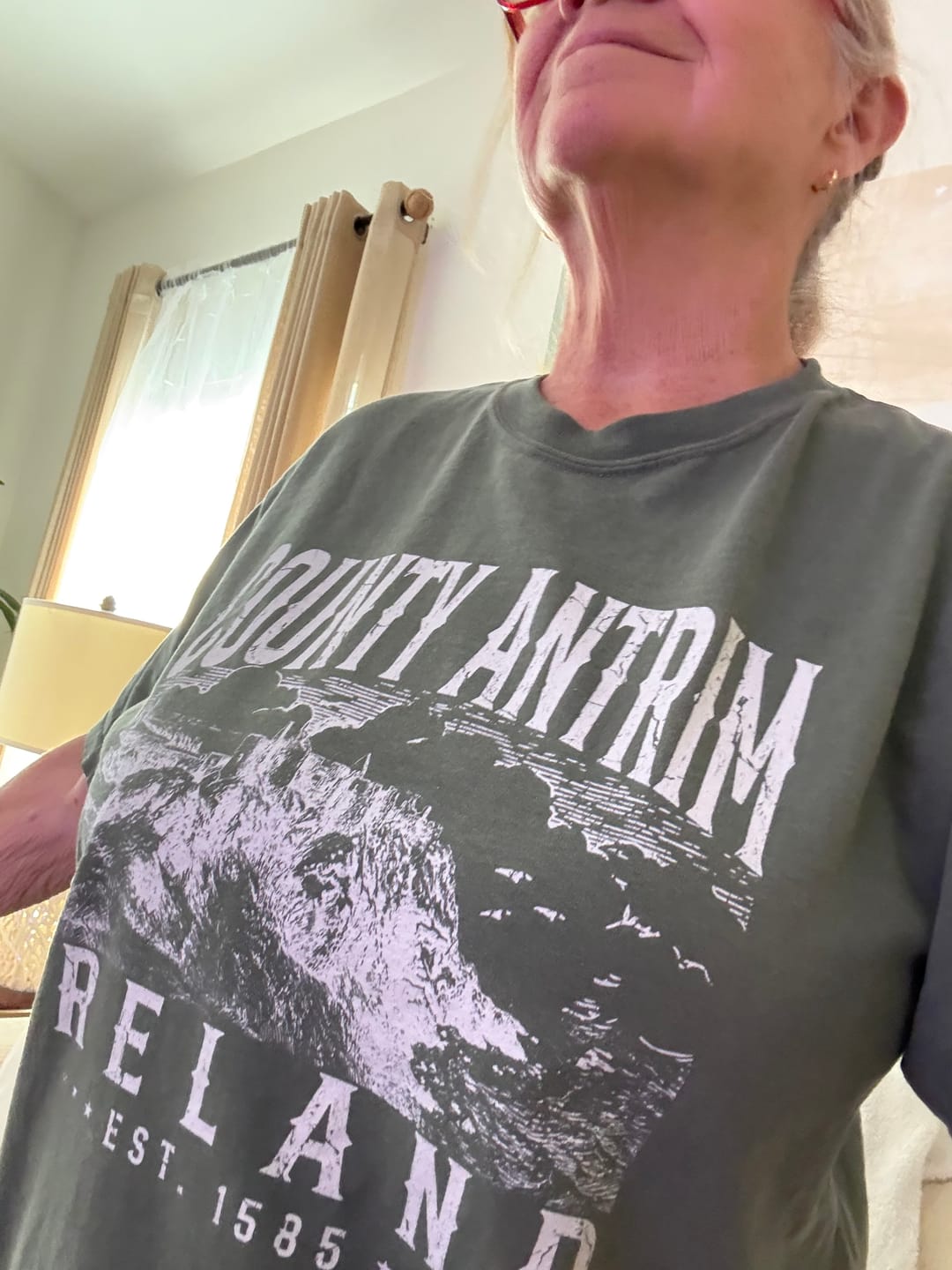 Customer photo review of County Antrim Ireland T-Shirt