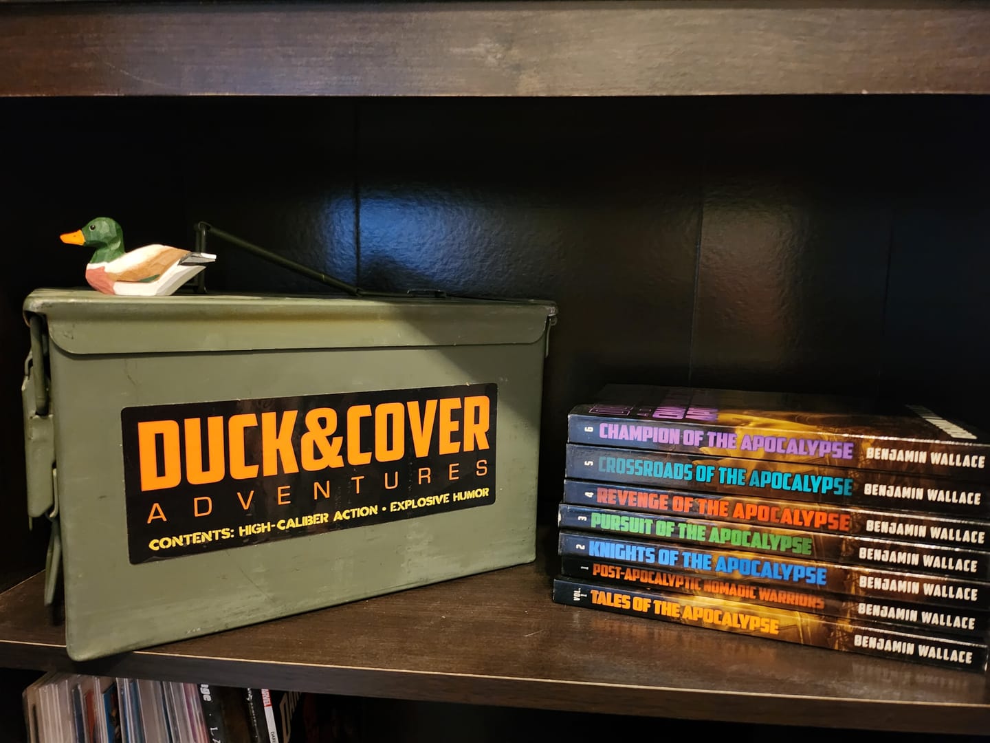 Customer photo review of Duck & Cover Ammo Can