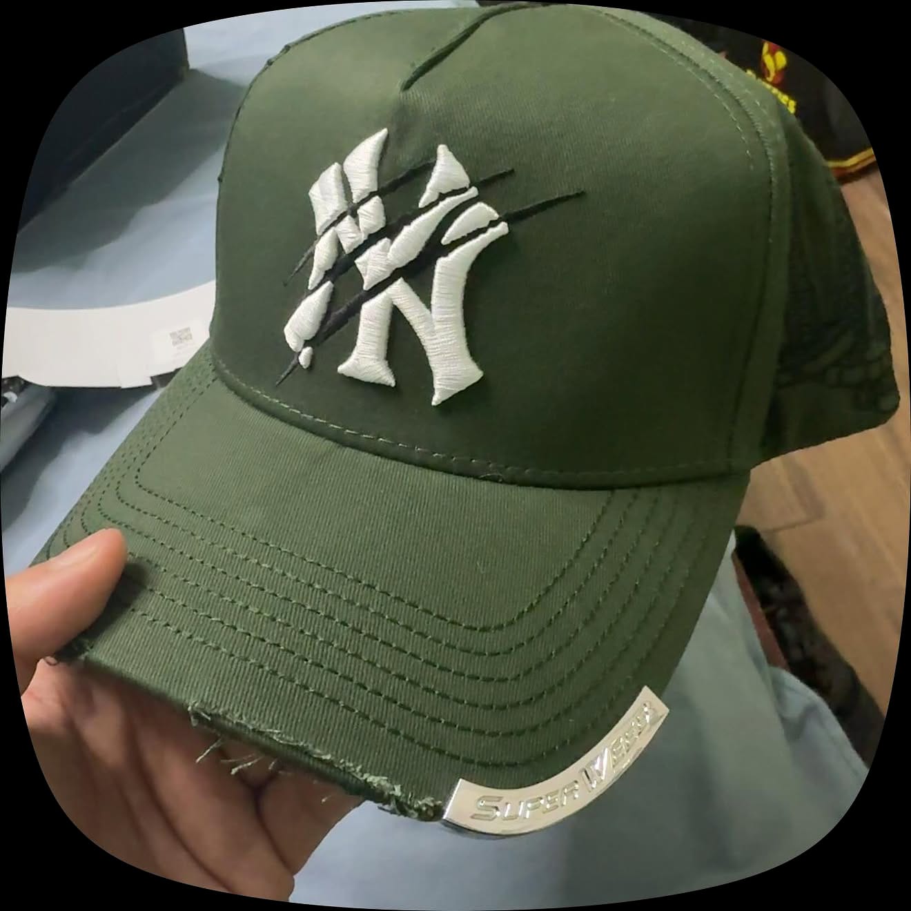 Customer photo review of PIRATE HUNTER X NY SNAPBACK