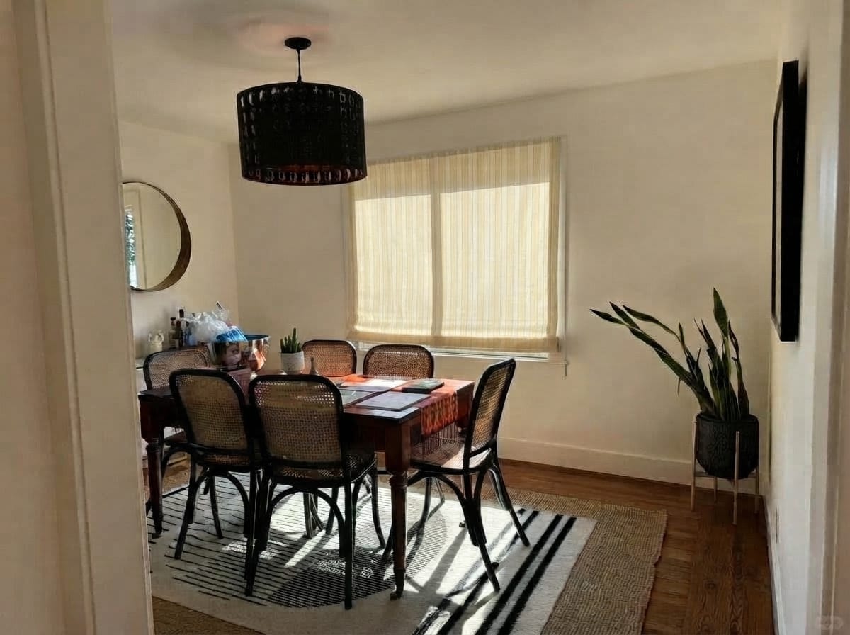 Customer photo review of Darcy Custom Motorized Roman Shades