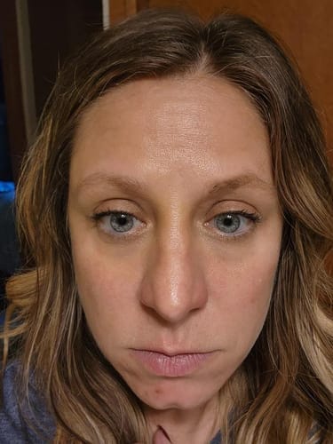 Customer photo review of Salmon PDRN Pink Collagen Jelly Gel Mask