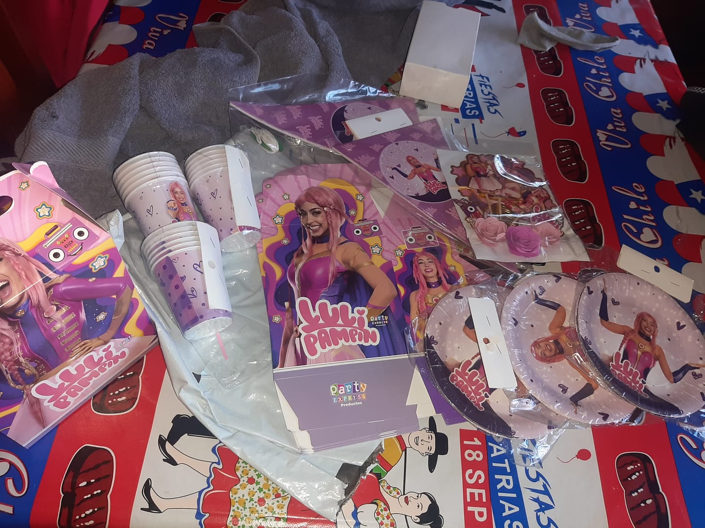 Customer photo review of Bolsas de dulces plasticas Luli Pampin paquete x 6 unidades