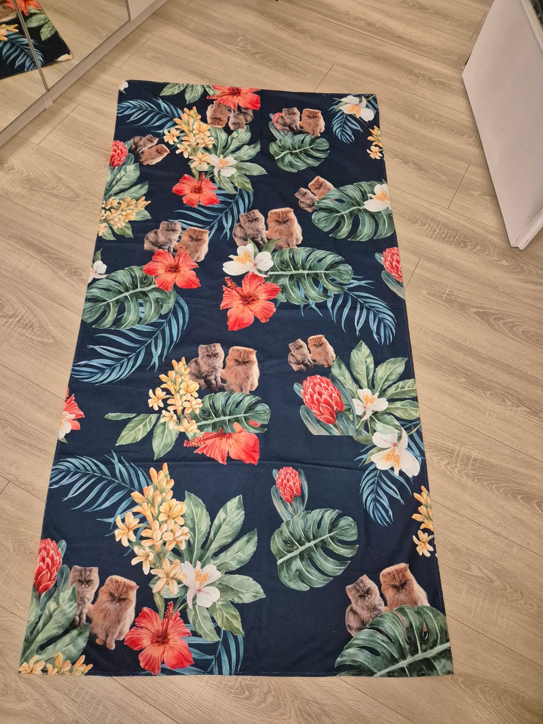 Customer photo review of Personalisiertes Strandtuch - Dein Foto