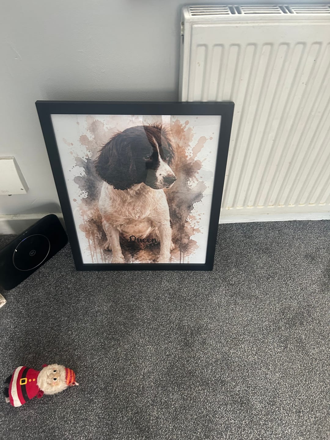 Customer photo review of Watercolour Realistic Portrait - Personalised Poster