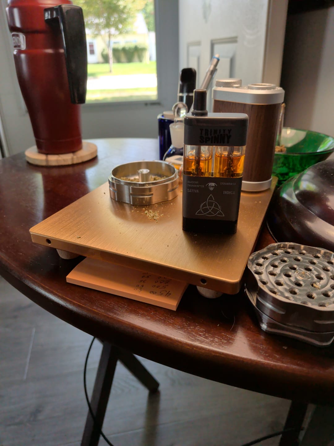 Customer photo review of Trinity Spinny Platinum Edition THCA 6gm