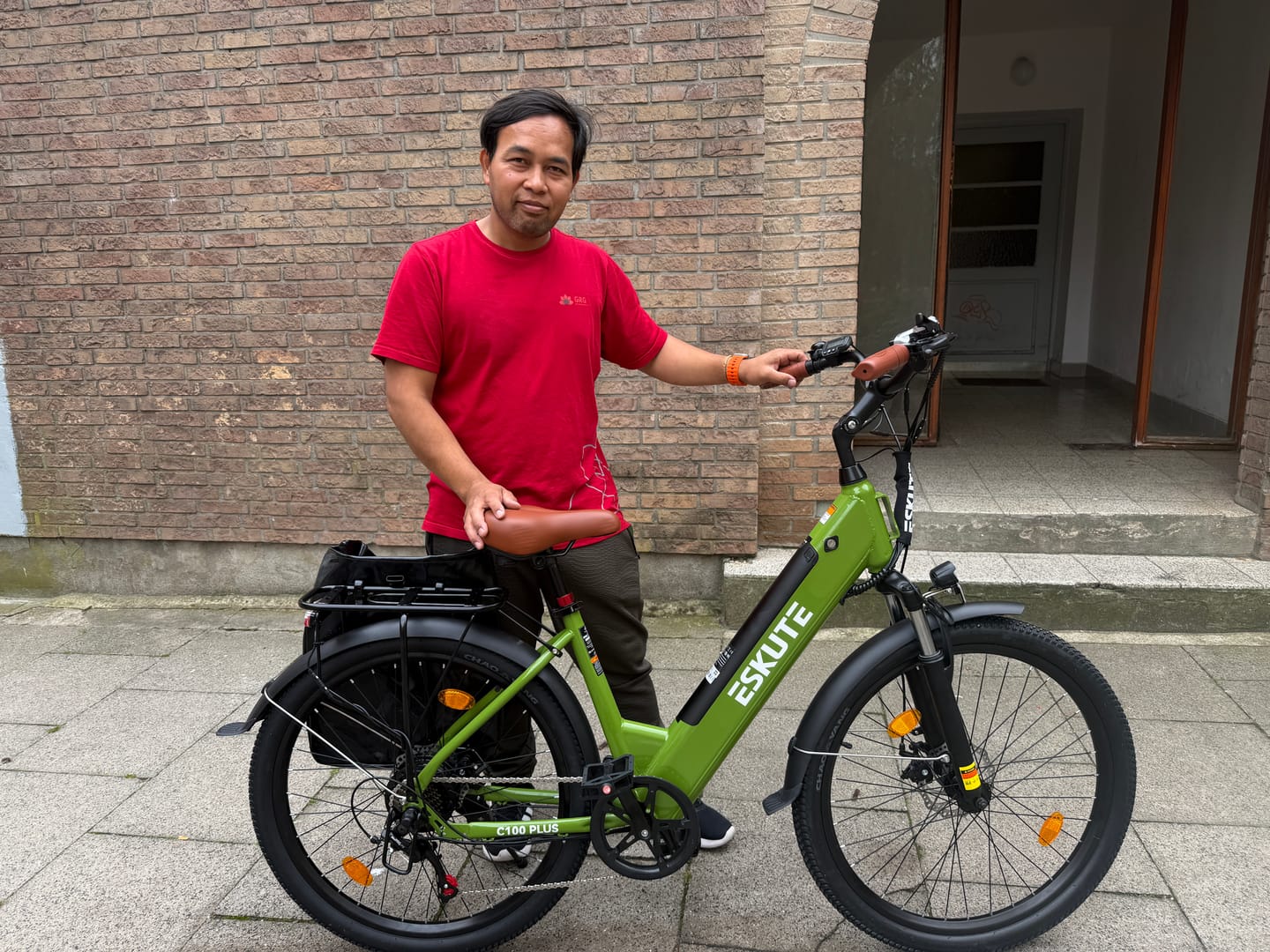 Customer photo review of Eskute C100 Plus City E-Bike