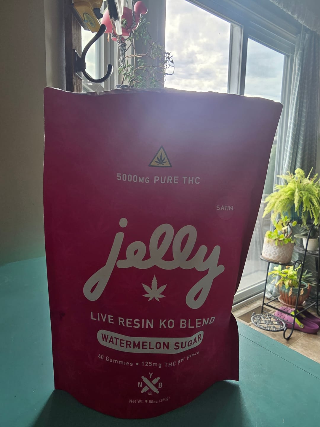 Customer photo review of Jelly KO Live Resin Gummies — Watermelon Sugar