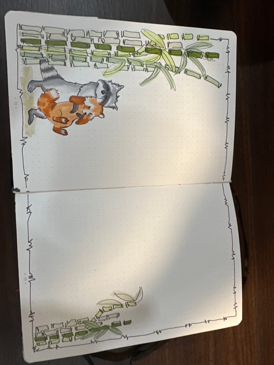 Customer photo review of Ohuhu Bleedproof Bullet Dotted Journal Notebook
