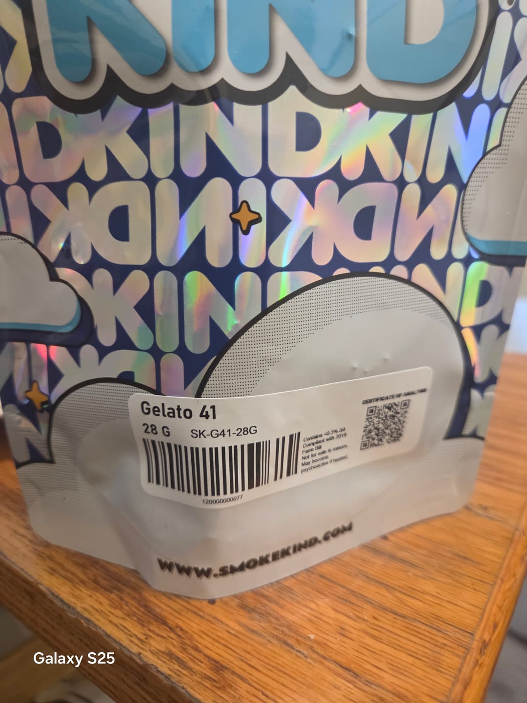 Customer photo review of Gelato 41 - 28 Grams - Hybrid