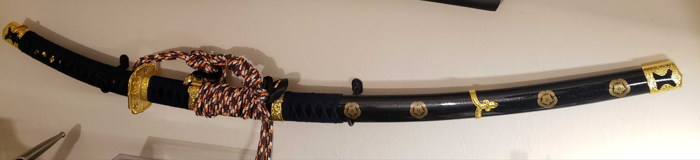 Customer photo review of The Yamitsuki Carbon Steel Tachi