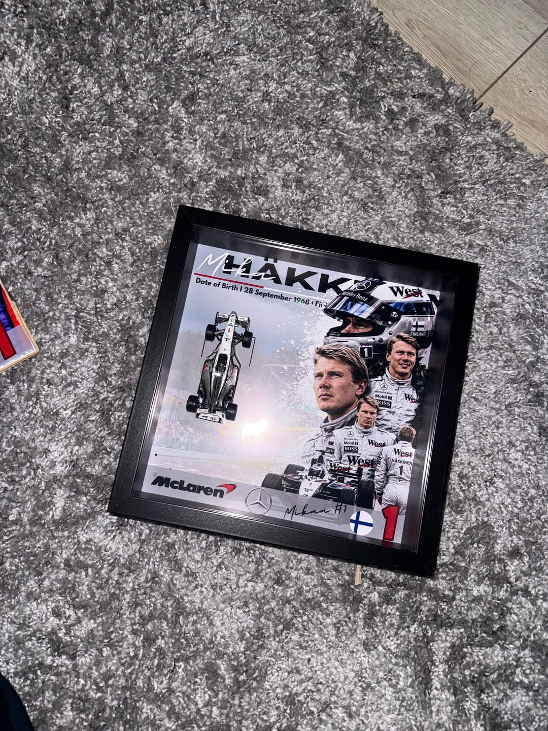 Customer photo review of Mika Häkkinen #1 Meclaren - Mercedes