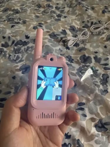 Customer photo review of Walkie Talkie con cámara sin internet