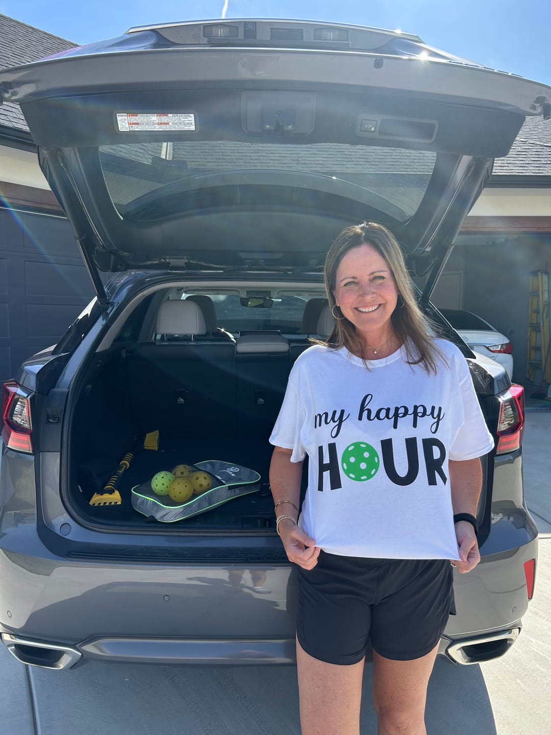 Customer photo review of My Happy Hour Tee