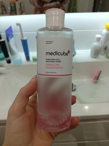Customer photo review of PDRN Pink Peptide Toner