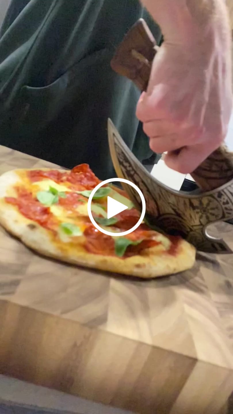 Customer video review of Odin's Forge Pizza Cutter ( Preorder)