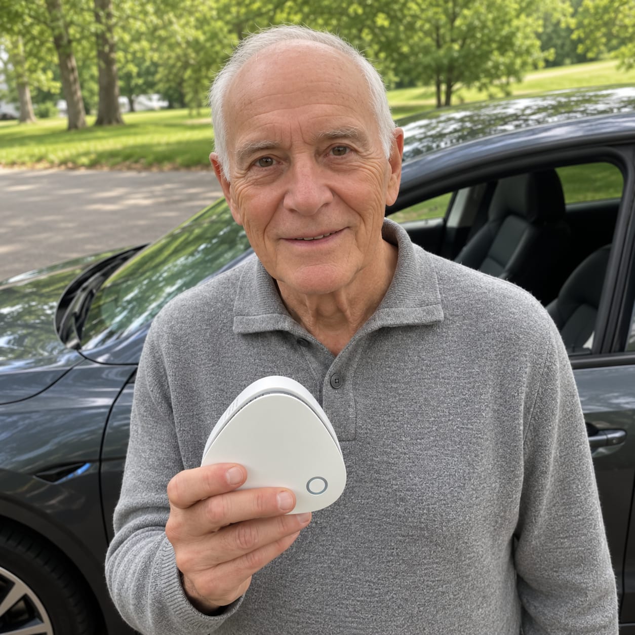 Customer photo review of Luktro™ — Rök fritt. Besiktningen kostar dig aldrig depositionen.