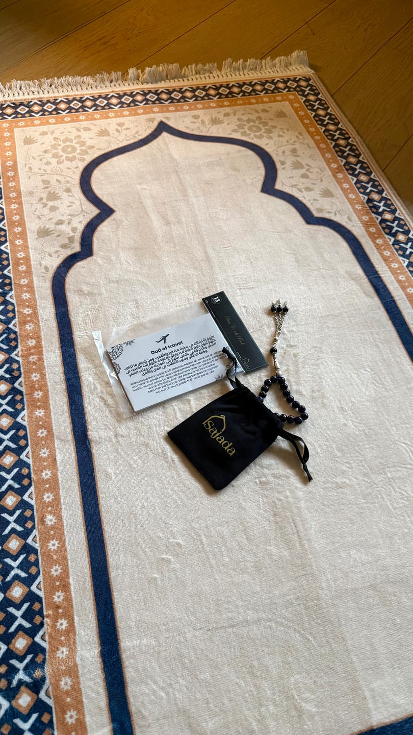 Customer photo review of Set of 13 Duaa Transparent Stickers