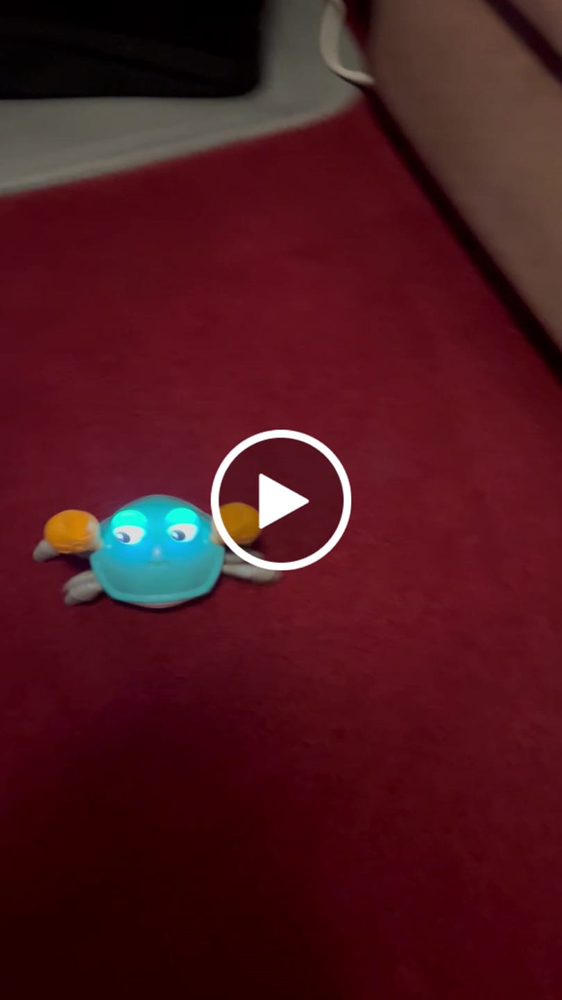Customer video review of The Crawly Crab™