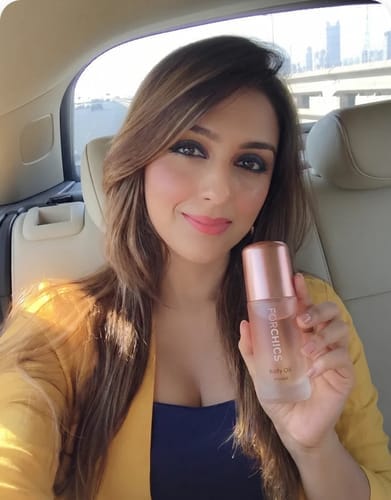 Customer photo review of ForChics Body Oil