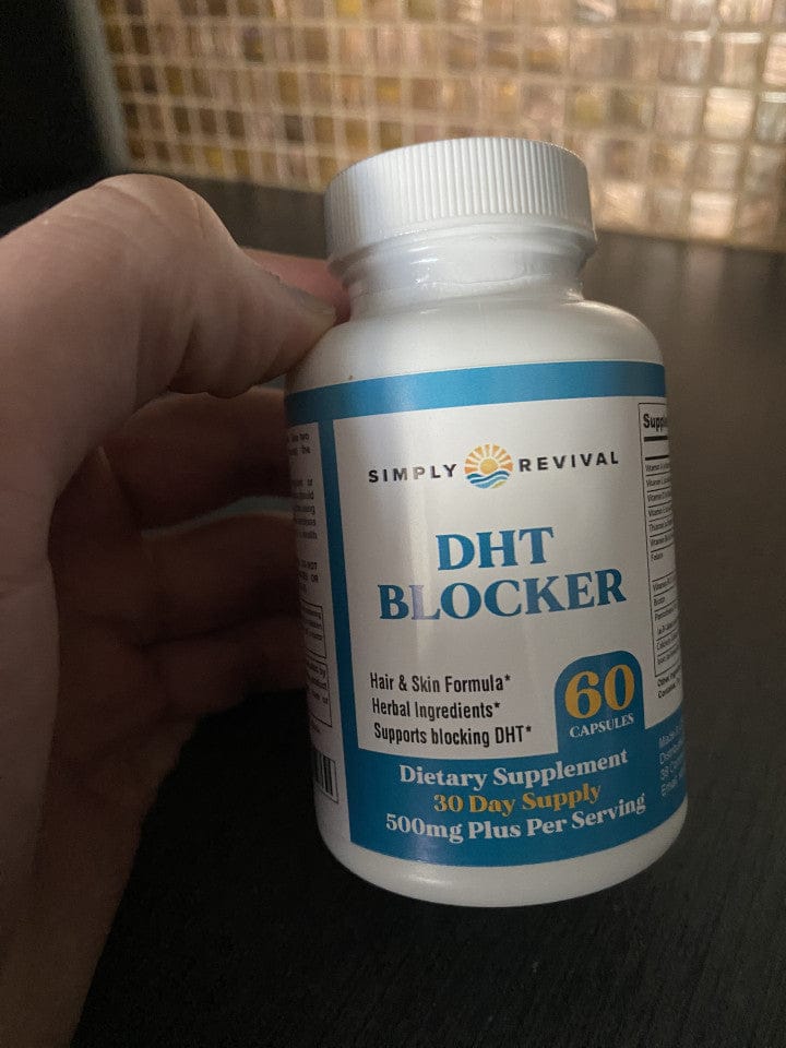 Customer photo review of DHT BLOCKER | Mas Pelo & Menos Caida