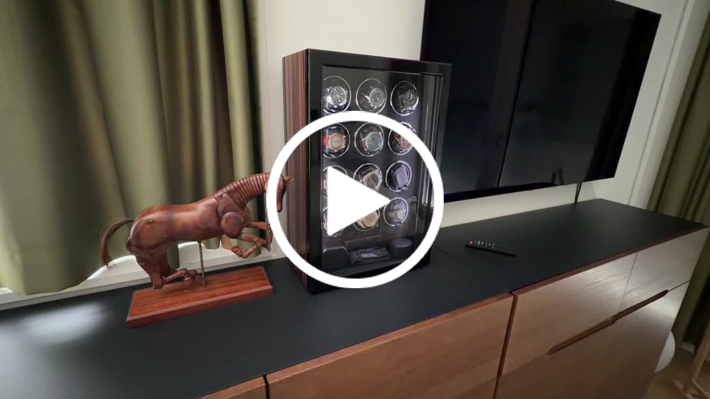 Customer video review of Opulent - Remote Controlled High-End Watch Winder