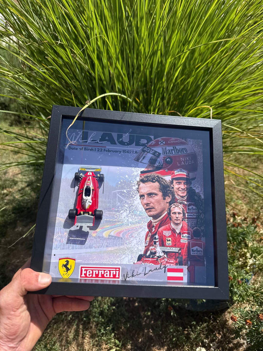 Customer photo review of Niki Lauda #1 Ferarri