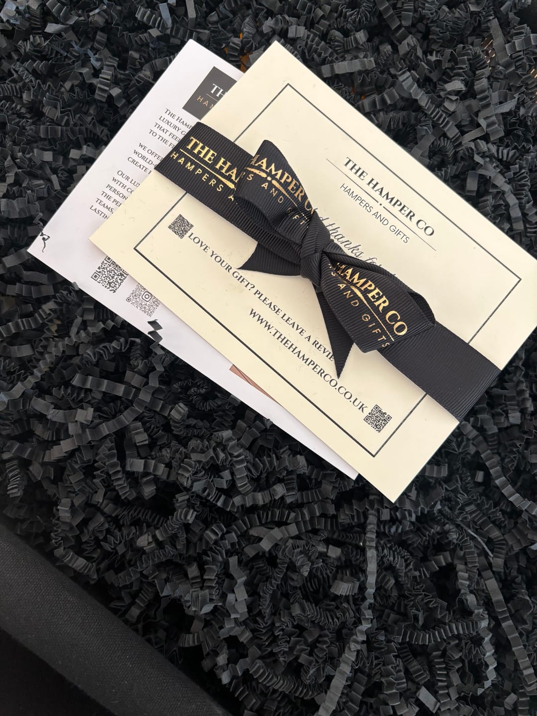 Customer photo review of Luxury Pink Champagne & Jo Malone Black Hamper