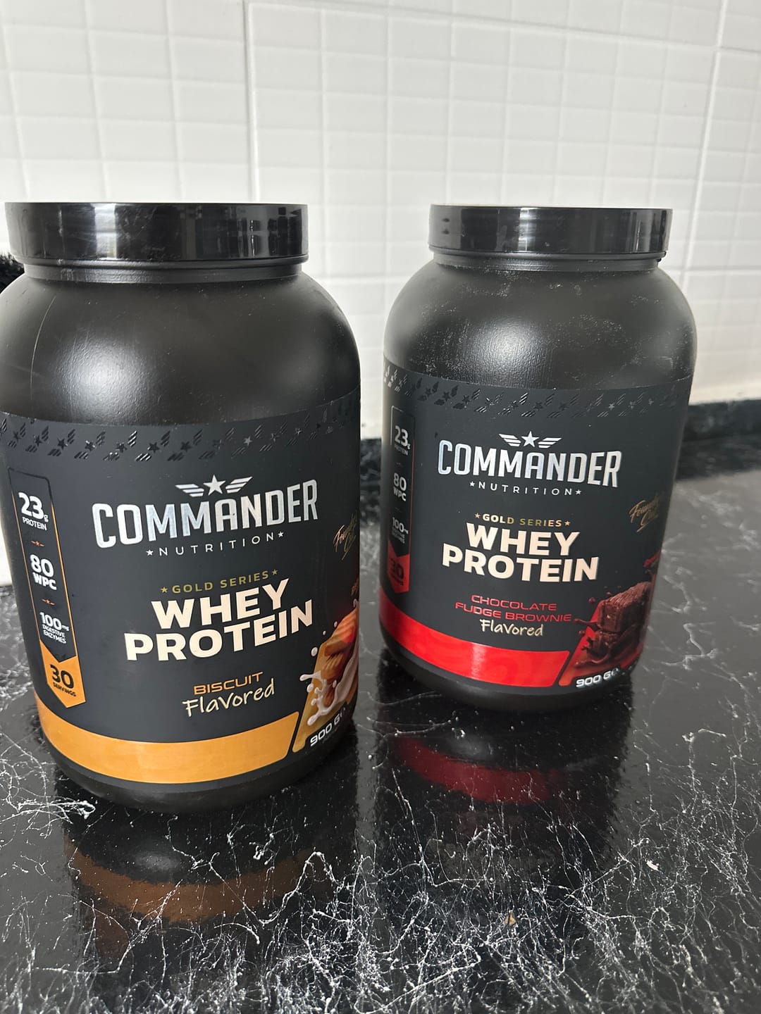 Customer photo review of Gold Whey Protein 900g (30 Servis)