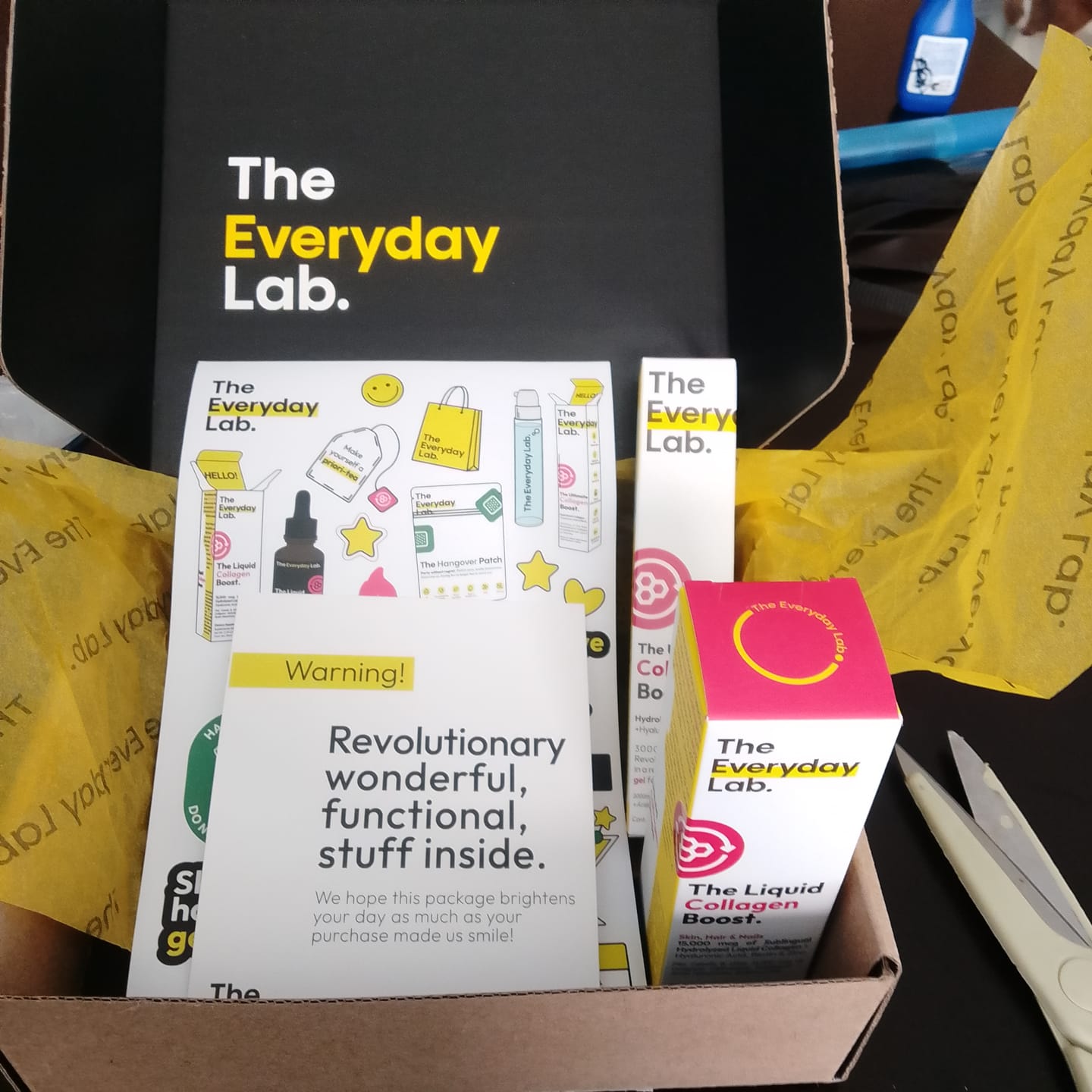 Customer photo review of The Liquid Collagen Boost | Colágeno Líquido Sublingual — The Everyday Lab
