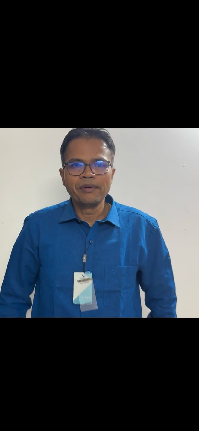 Customer photo review of Linen Classic - Deep Blue Shirts For Men | Uathayam