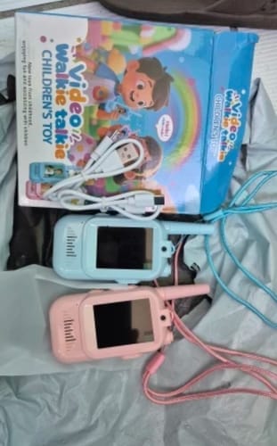 Customer photo review of Walkie Talkie con cámara sin internet