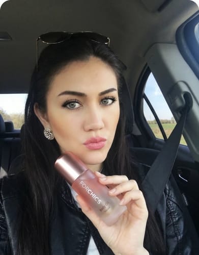 Customer photo review of ForChics Body Oil