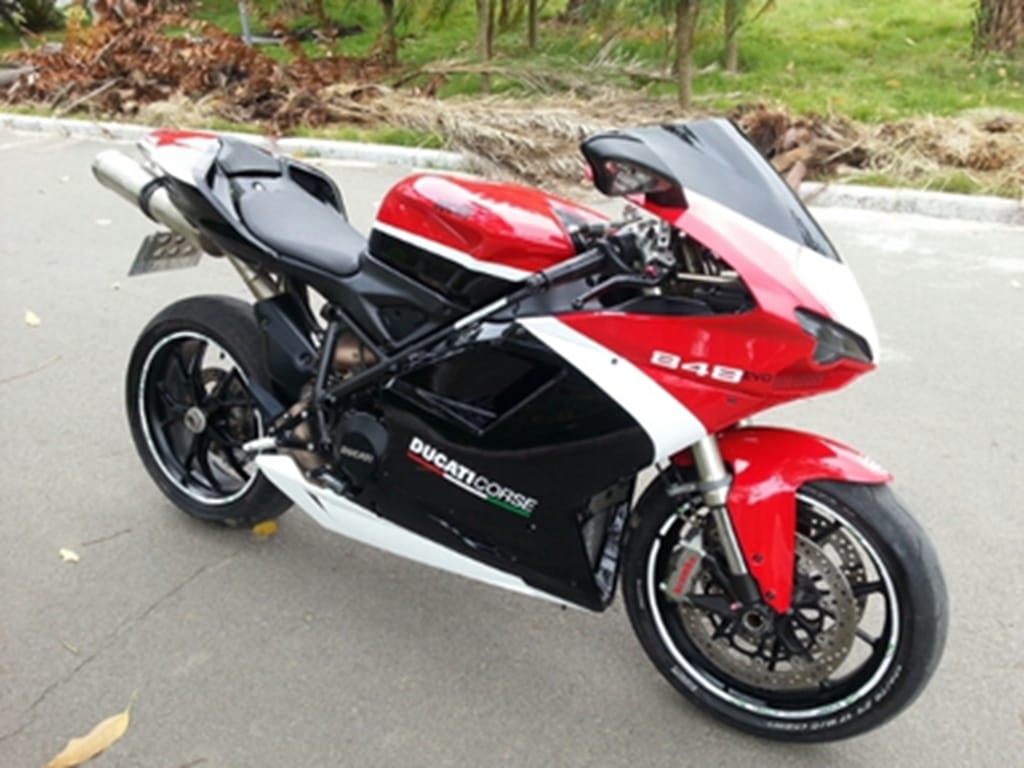 Customer photo review of Special Edition Fairings For Ducati 848 1098 1198 Aftermarket fairing kits