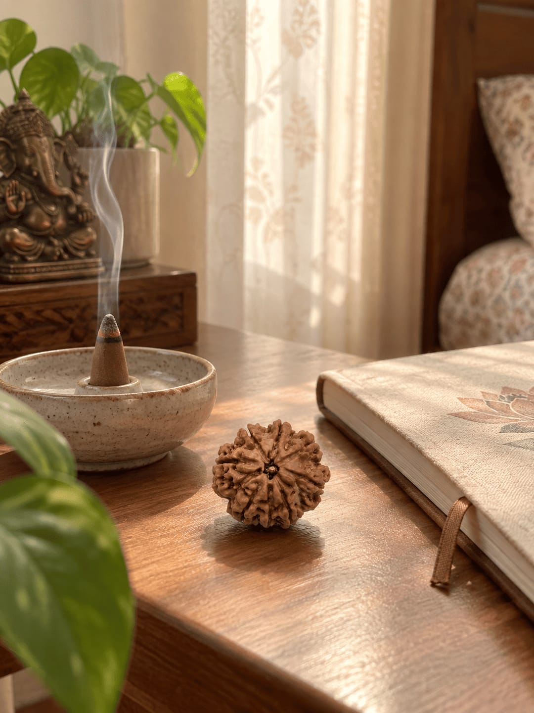 Customer photo review of 8 Mukhi Rudraksha (Nepali)