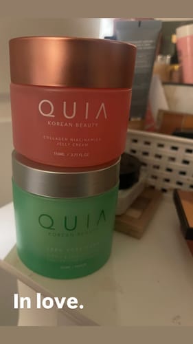 Customer photo review of Collagen Jelly Cream with Niacinamide