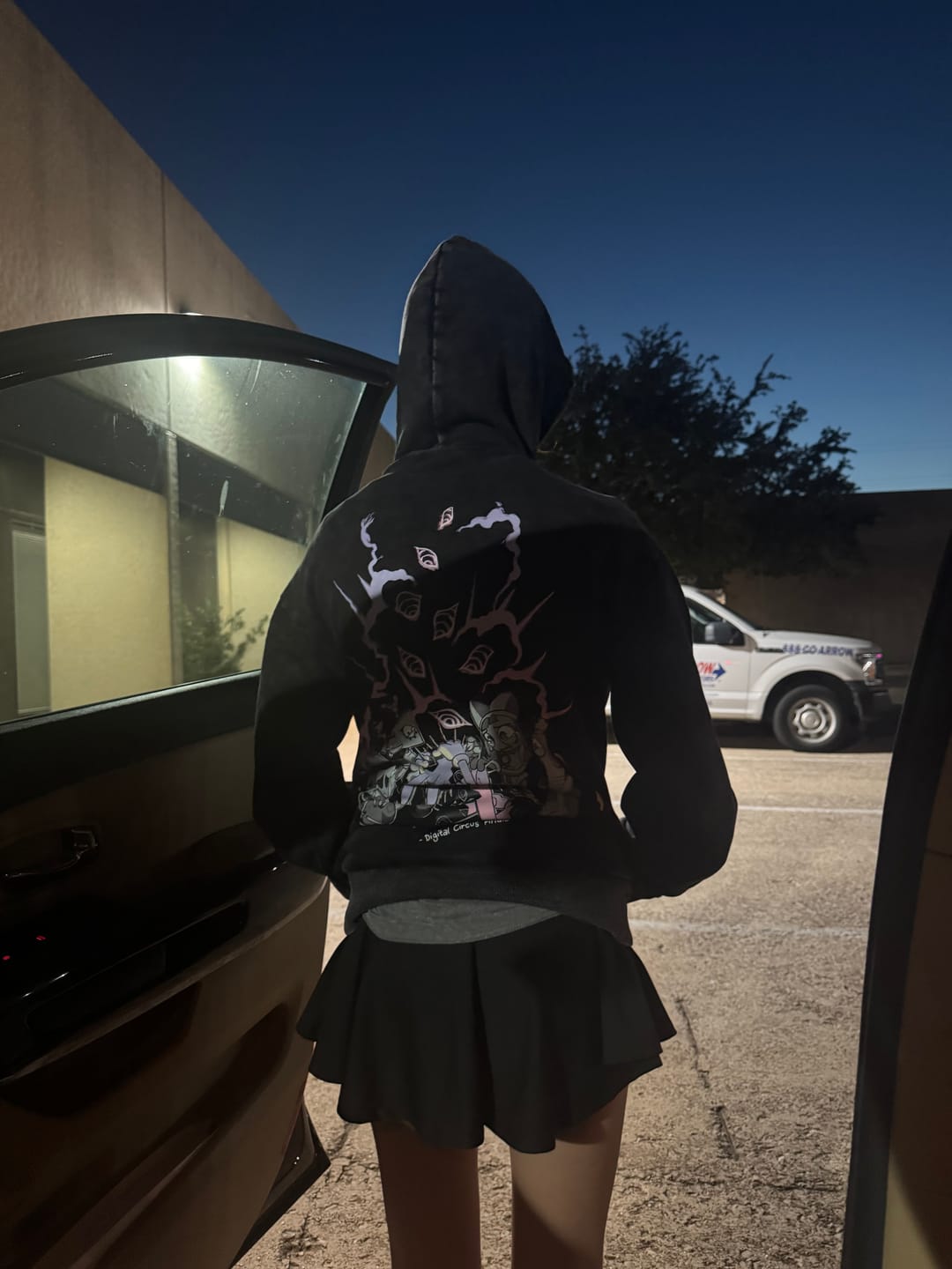 Customer photo review of Digital Circus Finale Hoodie