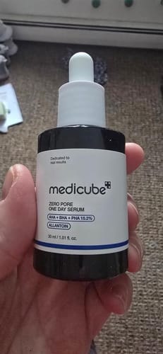 Customer photo review of Zero Pore One-day Serum
