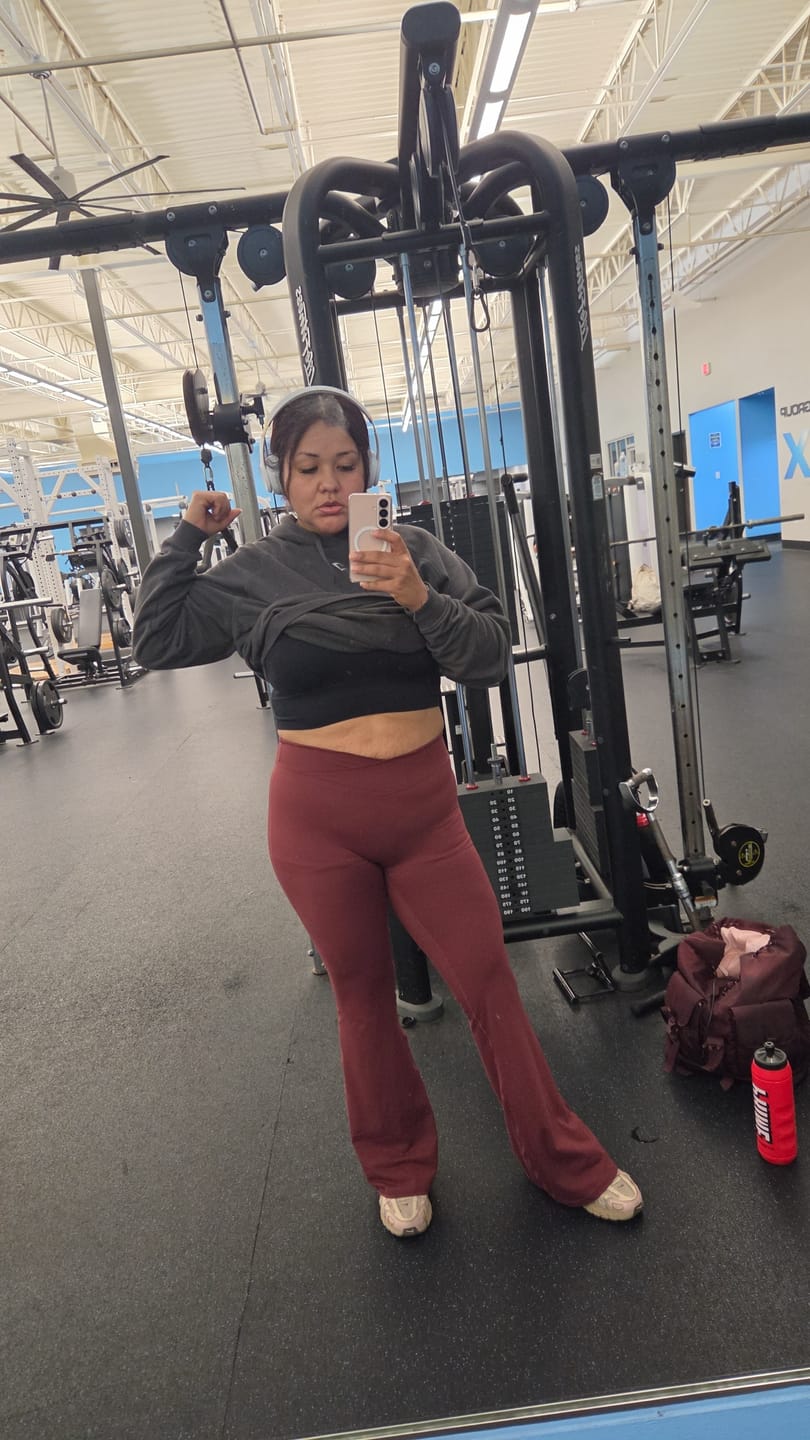 Customer photo review of W215 Vital Flare Pants