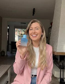 Customer photo review of ForChics Pheromone Perfumes