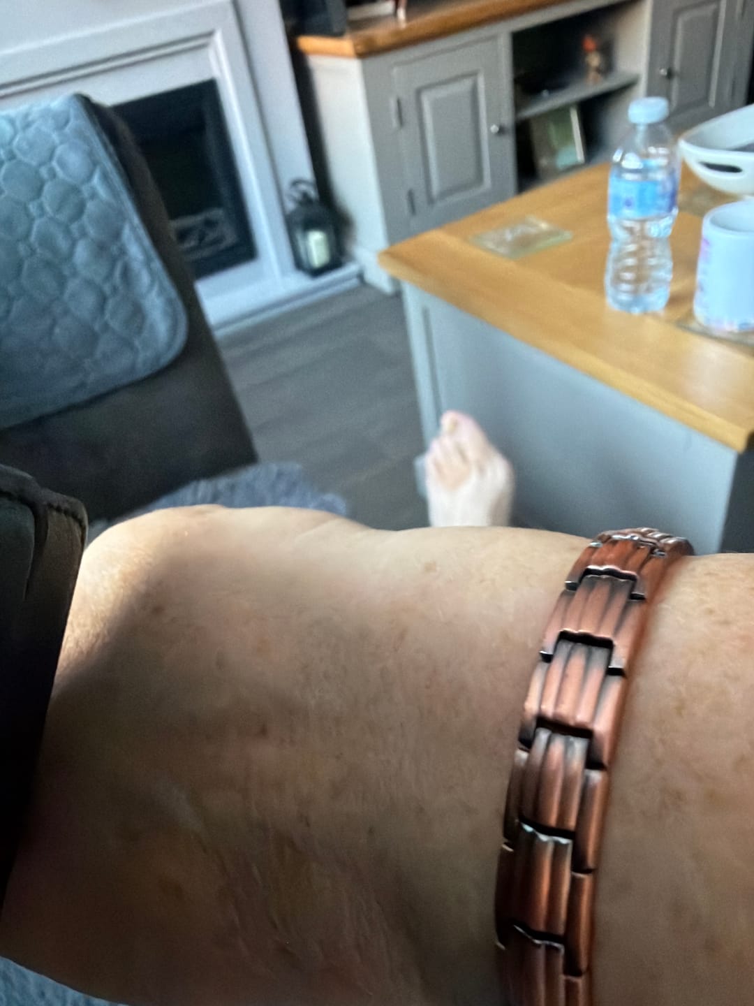Customer photo review of Ladies Adjustable Copper Magnetic Ring