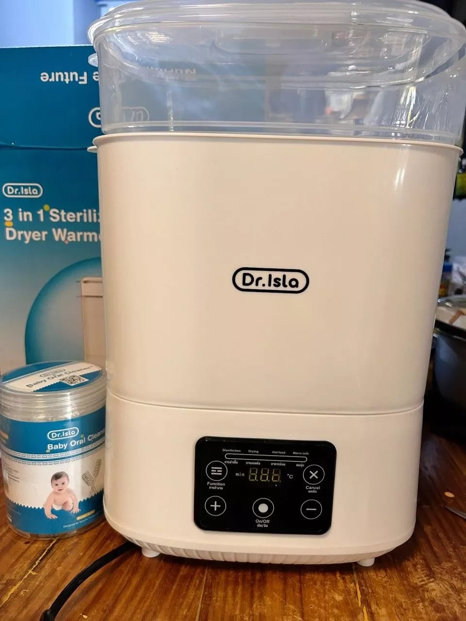 Customer photo review of 5 in 1 Baby Bottle Sterilizer With Drying Bottle Heater Capacity Auto Shut-Off