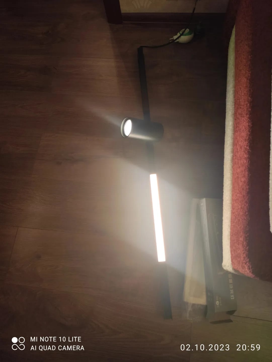 Customer photo review of Black Track Lighting for Living Room, Adjustable Heads, 12 cm