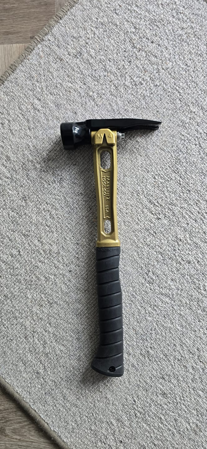 Customer photo review of Martinez Tools | M1 15oz Steel Hammer Head