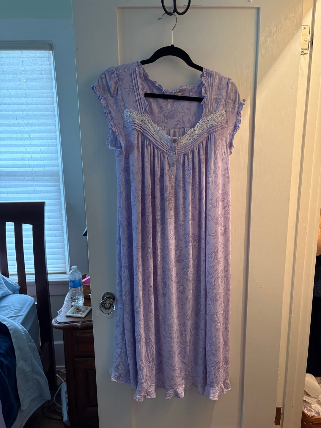 Customer photo review of Lavender Bloom Waltz Nightgown