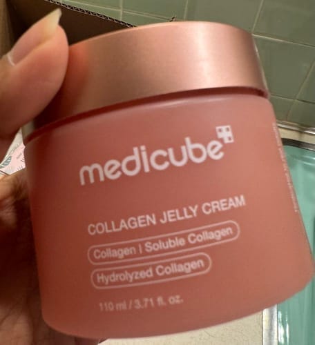 Customer photo review of Collagen Niacinamide Jelly Cream