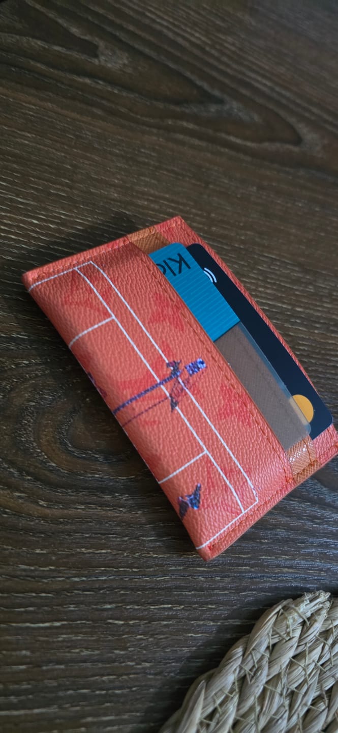 Customer photo review of Tarjetero OrangeTenis