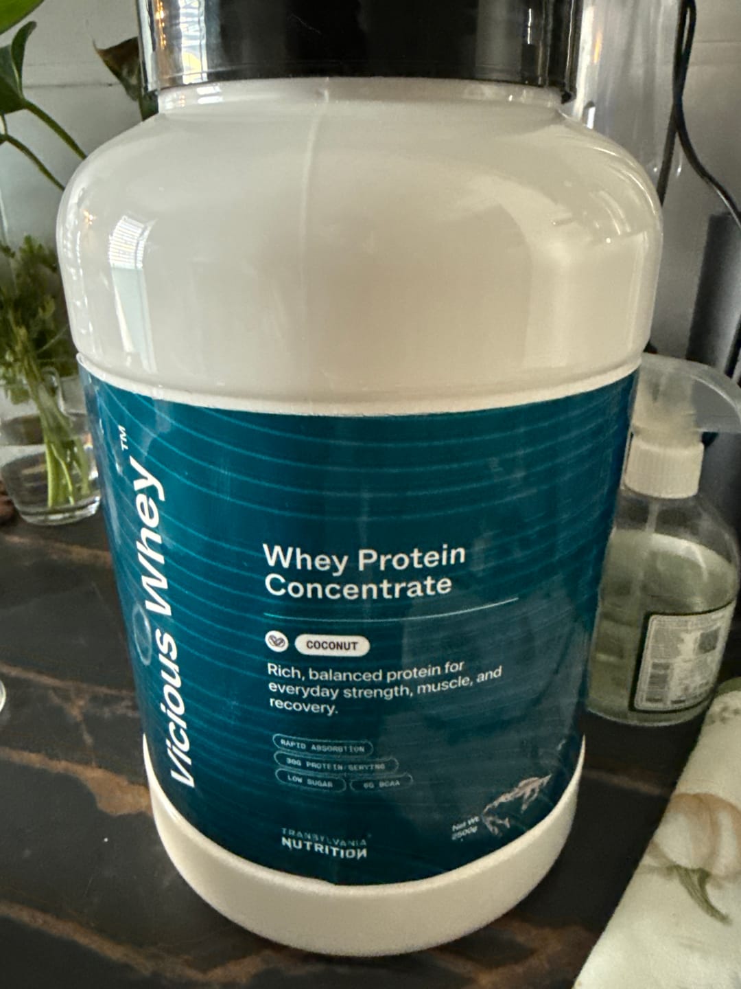 Customer photo review of Vicious Whey Protein - Proteina concentrata din zer