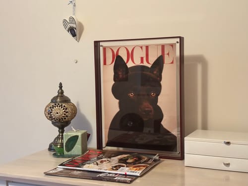 Customer photo review of Personalised Poster With Dog - Dogue